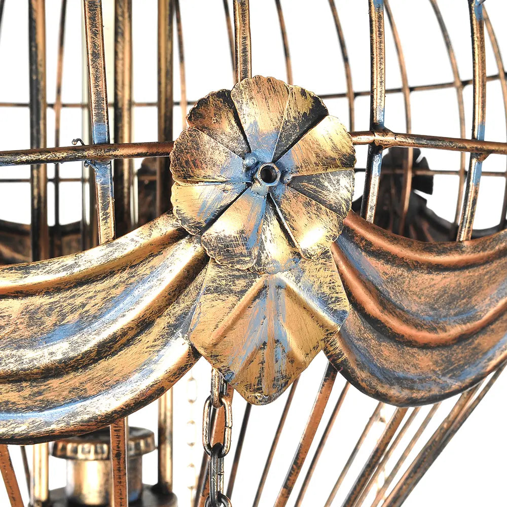 Vintage Hot Air Balloon Pendant