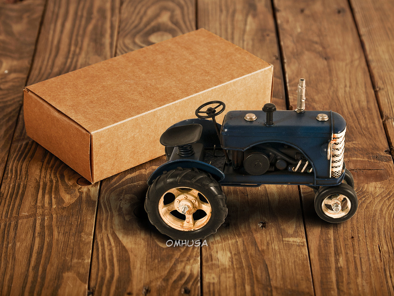 Handmade 1956 Massey Harris 333 Tractor Model
