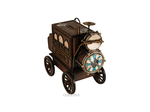 Metal Music Car Coin Bank Model