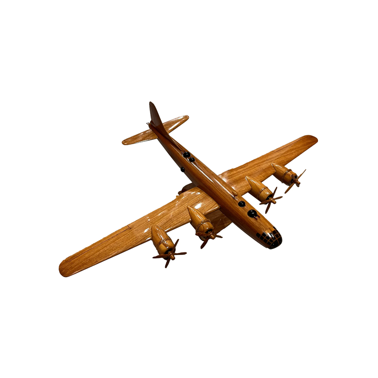 B29 Super-fortress Mahogany Wood Desktop Aviation Model