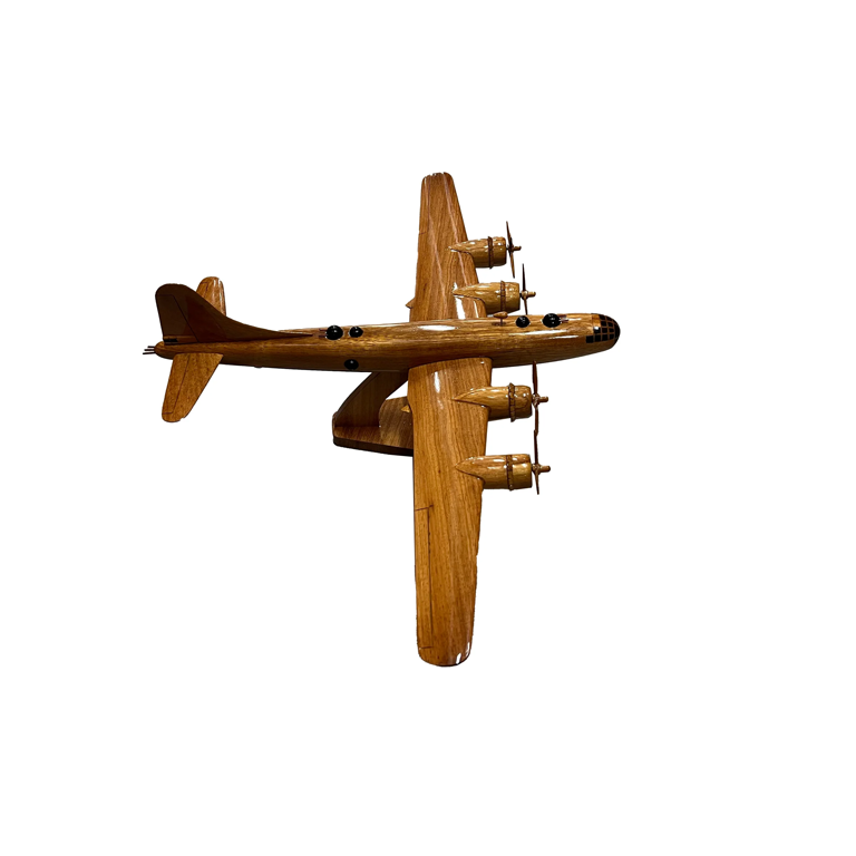 B29 Super-fortress Mahogany Wood Desktop Aviation Model