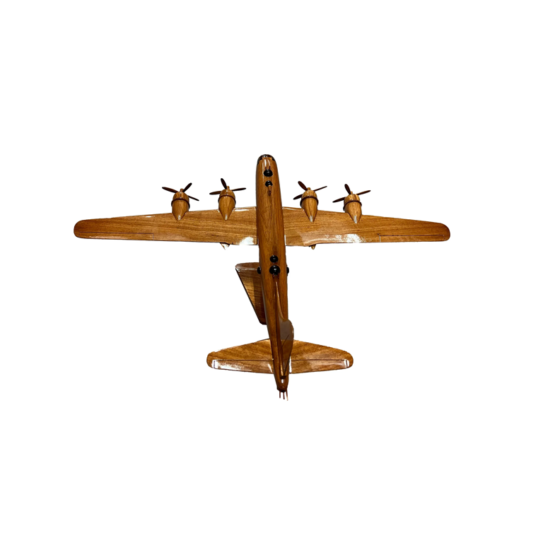 B29 Super-fortress Mahogany Wood Desktop Aviation Model