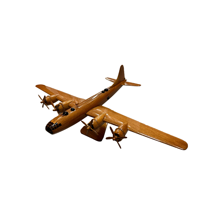 B29 Super-fortress Mahogany Wood Desktop Aviation Model