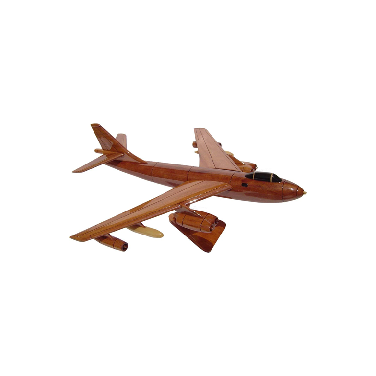 B47 Stratojet Mahogany Wood Desktop Aircplane model