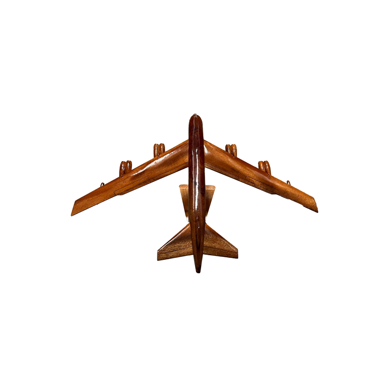 B52 Stratofortress Mahogany Wood Desktop Airplane Model