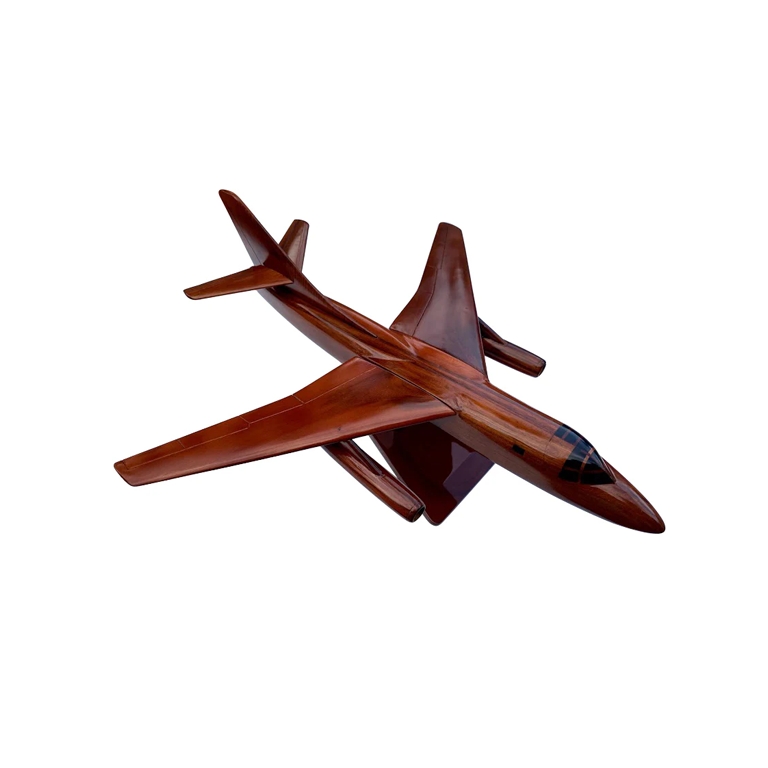 B66 Destroyer Mahogany Wood Desktop Airplane Model