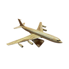 Load image into Gallery viewer, Boeing 707 Mahogany Wood Desktop Airplane Model