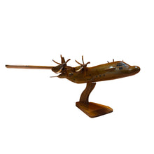 Load image into Gallery viewer, C130 Hercules Mahogany Wood Desktop Airplane Model