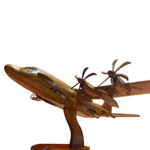 Load image into Gallery viewer, C130 Hercules Mahogany Wood Desktop Airplane Model