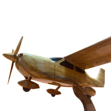 Load image into Gallery viewer, Cessna 177 Cardinal Mahogany Wood Desktop Airplanes Model.