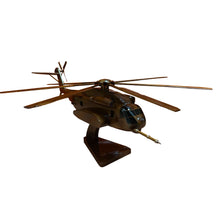 Load image into Gallery viewer, CH53K Sea Stallion Mahogany Wood Desktop Helicopter Model