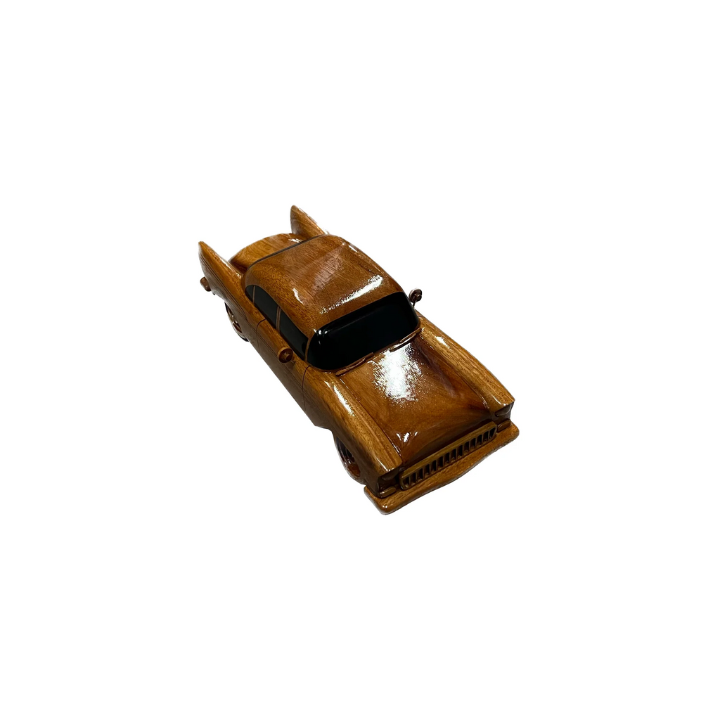 Chevy Bellair Mahogany Wood Desktop Model