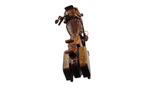 Load image into Gallery viewer, Classic Moto Mahogany Wood Desktop Motorcycle Model