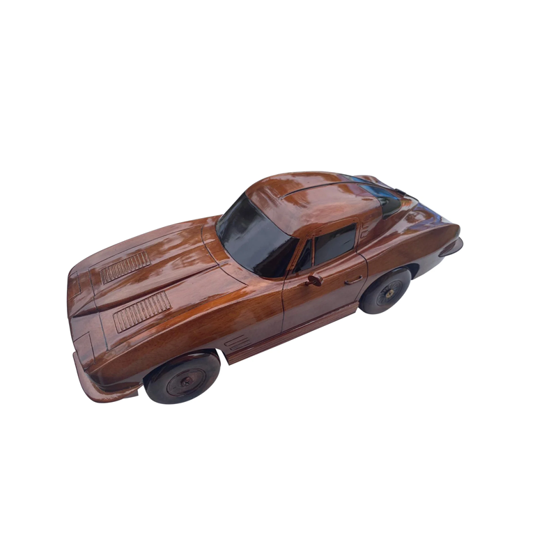 Corvette 1963 Stingray Mahogany Wood Cars & trucks Desktop Model