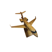 Load image into Gallery viewer, Gulfstream 280 Mahogany Wood Desktop Airplanes Model