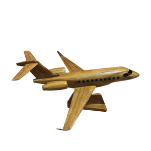 Gulfstream 280 Mahogany Wood Desktop Airplanes Model