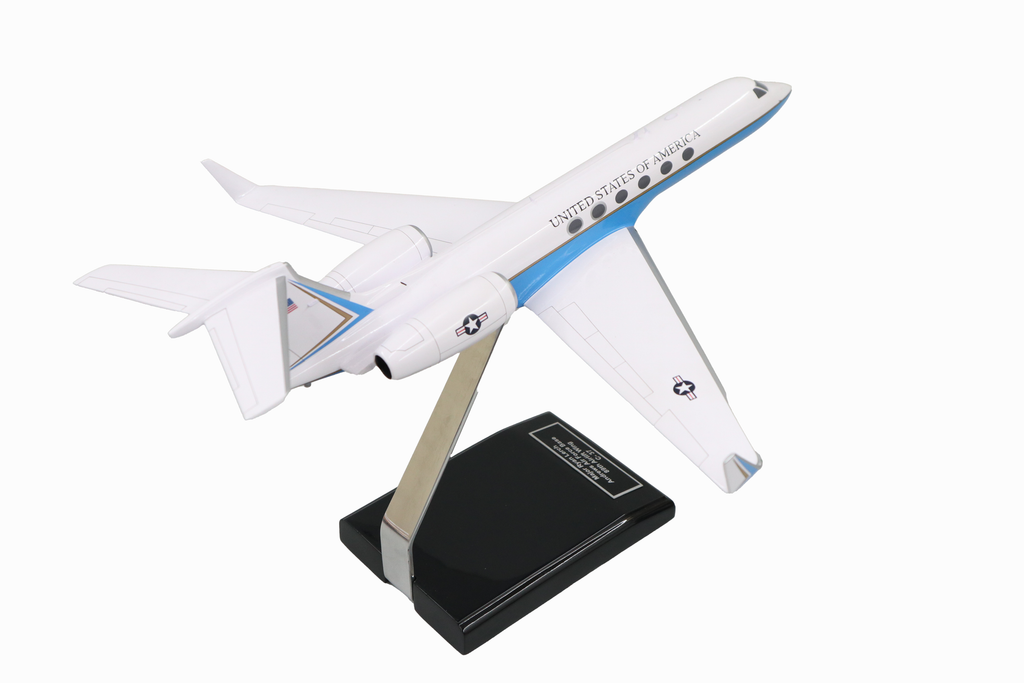 Gulfstream C-37A G-550 USAF Wood Desktop Model Custom Made for you