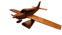 Load image into Gallery viewer, Piper Archer Mahogany Wood Desktop Airplanes model