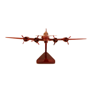 B17 Flying Fortress Mahogany Wood Desktop Airplane Model