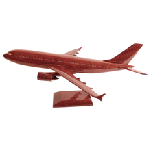 Load image into Gallery viewer, Airbus A-310-300 Jumbo Jet Mahogany Wood Desktop Aircraft Model