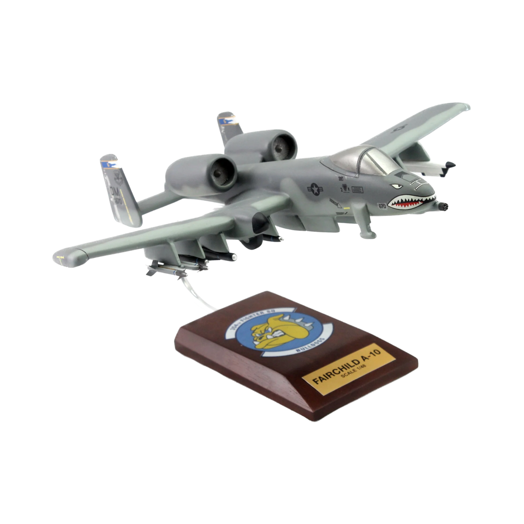 A-10 Thunderbolt 148 354th Fighter Squadron Painted Aviation Model Custom Made for you
