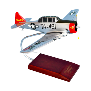 North American  AT-6G Texan Silver USAF Painted Aviation Model Custom Made for you