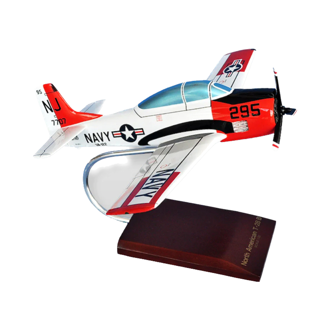 North American T-28B Trojan USN Painted Aviation Model Custom Made for you