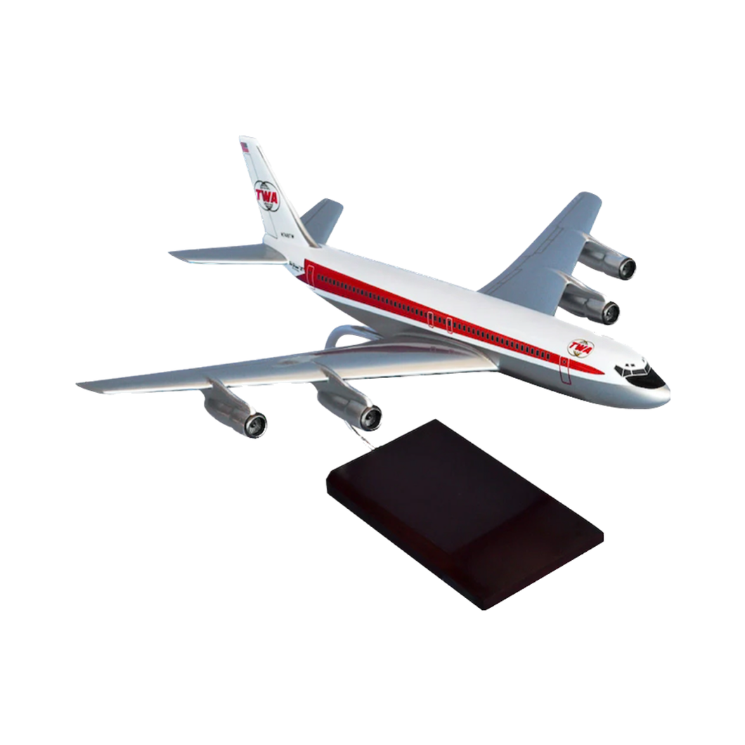Boeing TWA B707-320 Model Custom Made for you