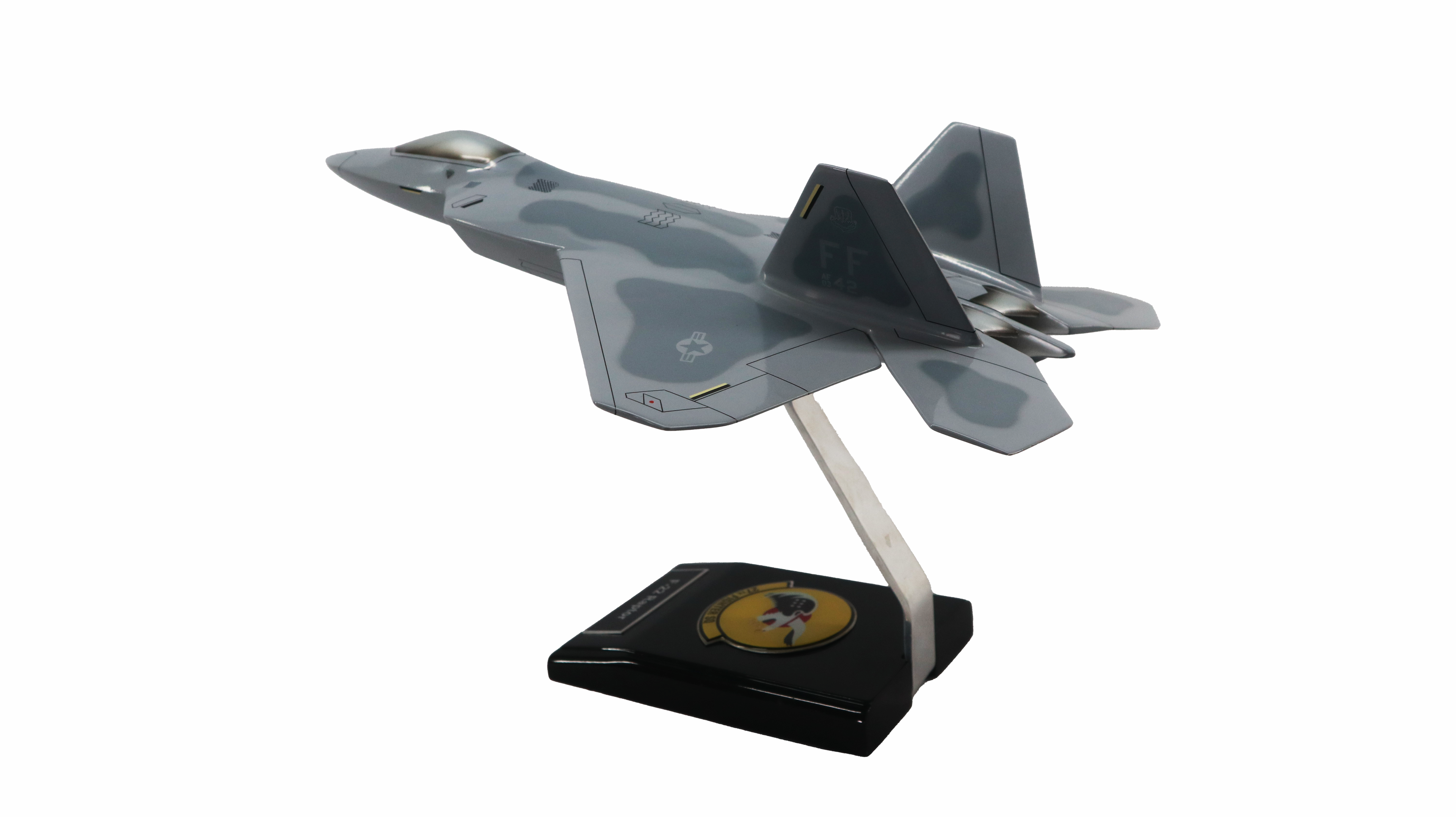 F-22 Raptor 148 43d Fighter Squadron Painted Aviation Model Custom Made for you