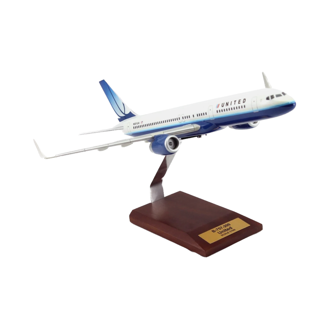 B-757 United Airlines Painted Aviation Model Custom Made for you