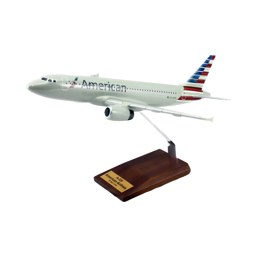 A320 American Airlines Painted Aviation Model Custom Made for you