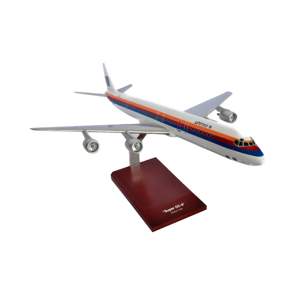 Douglas DC-8-71 73 United Painted Aviation Model Custom Made for you