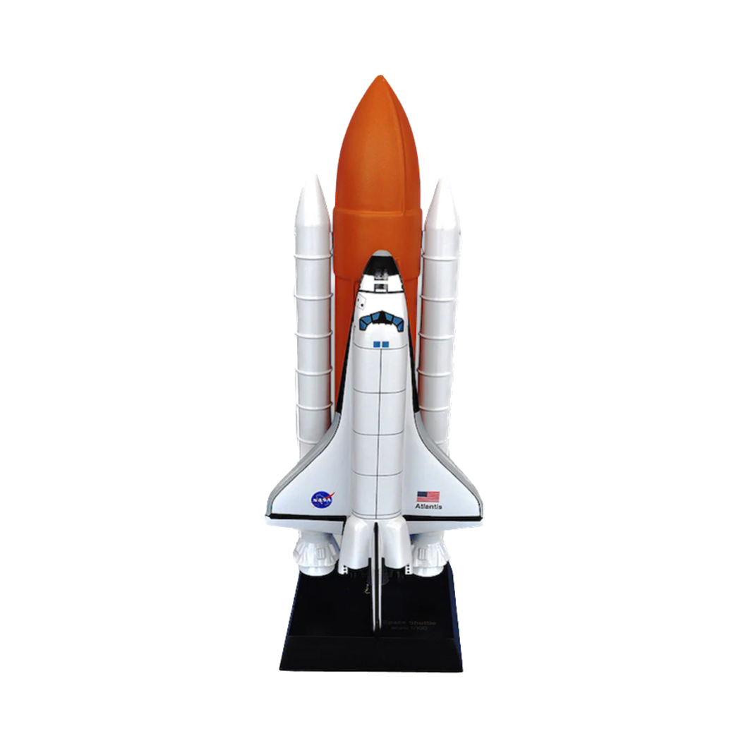NASA Space Shuttle F/S Atlantis Model Wood Desktop Model Custom Made for you