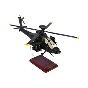Boeing AH 64 Apache Longbow   Wood Desktop Model Custom Made for you