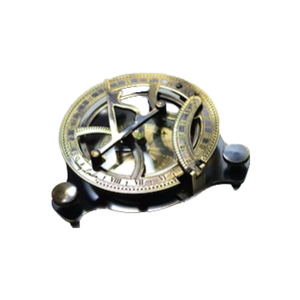 Sundial  Compass Antique finish  4"