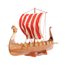 Load image into Gallery viewer, Drakkar Viking Model Ship