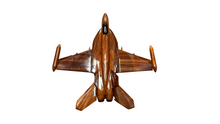 Load image into Gallery viewer, F18 Hornet Mahogany Wood Desktop Airplane Model