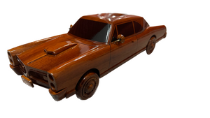 Pontiac GTO 1960 Mahogany Wood Cars & trucks Desktop Model