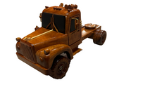Load image into Gallery viewer, 1961 Mack Truck Mahogany Wood Desktop Model