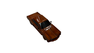 1965 Mustang Mahogany Wood Cars & Trucks Desktop Model