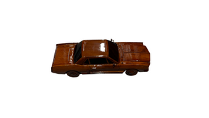 1965 Mustang Mahogany Wood Cars & Trucks Desktop Model