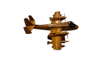 Load image into Gallery viewer, OV1 Mohawk Mahogany Wood Desktop Airplane Airplanes  Model