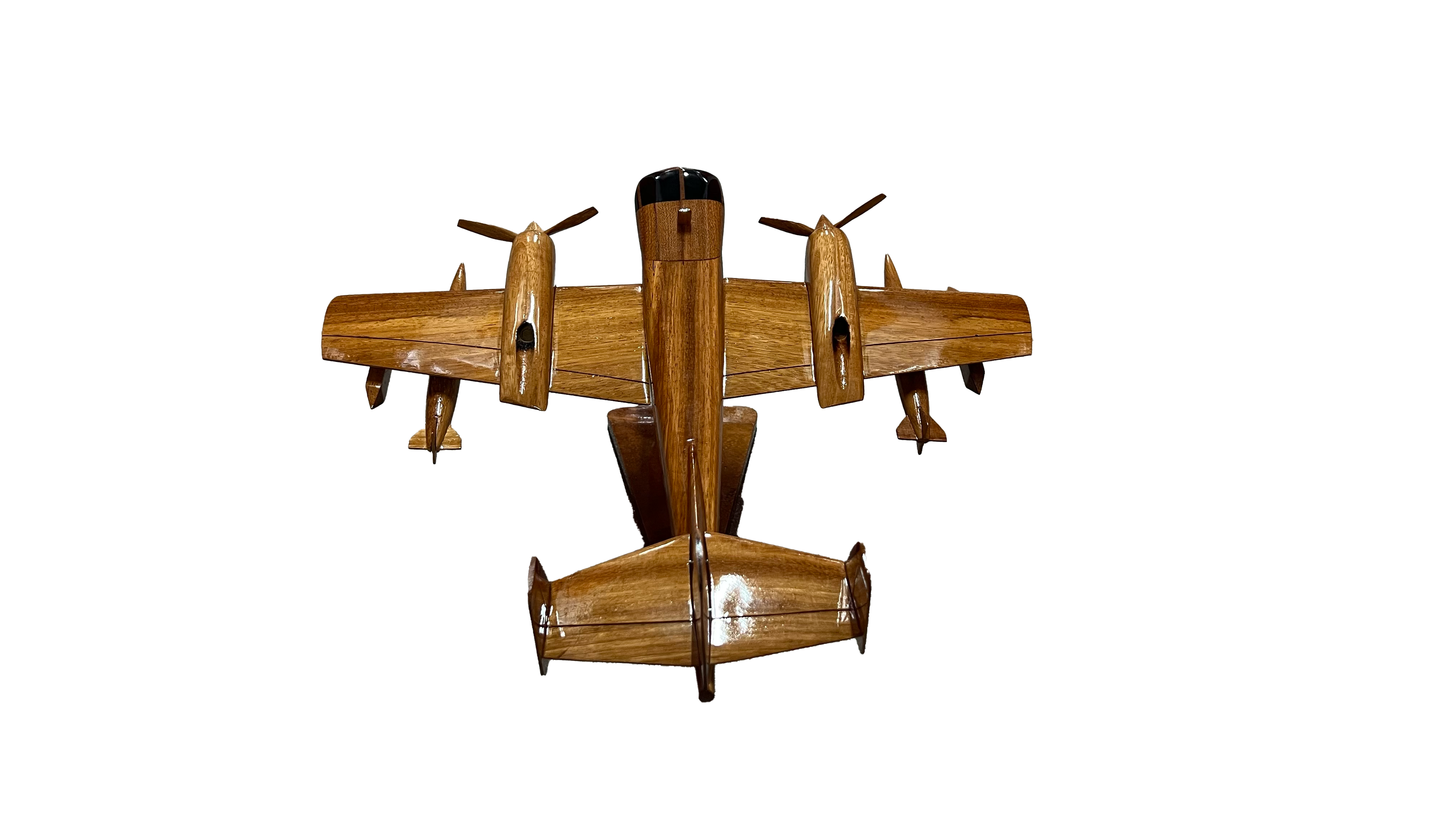 OV1 Mohawk Mahogany Wood Desktop Airplane Airplanes  Model
