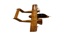 Load image into Gallery viewer, OV10 Bronco Mahogany Wood Desktop Airplane Model