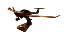 Load image into Gallery viewer, DA20 Diamond Mahogany Wood Desktop Aircraft Model.