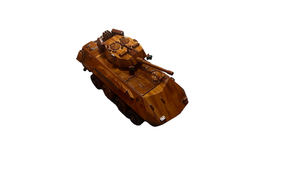 LAV25 vehicle Mahogany Wood Desktop Cars  Model