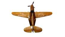 Load image into Gallery viewer, P40 Warhawk Mahogany Wood Desktop Airplane Model