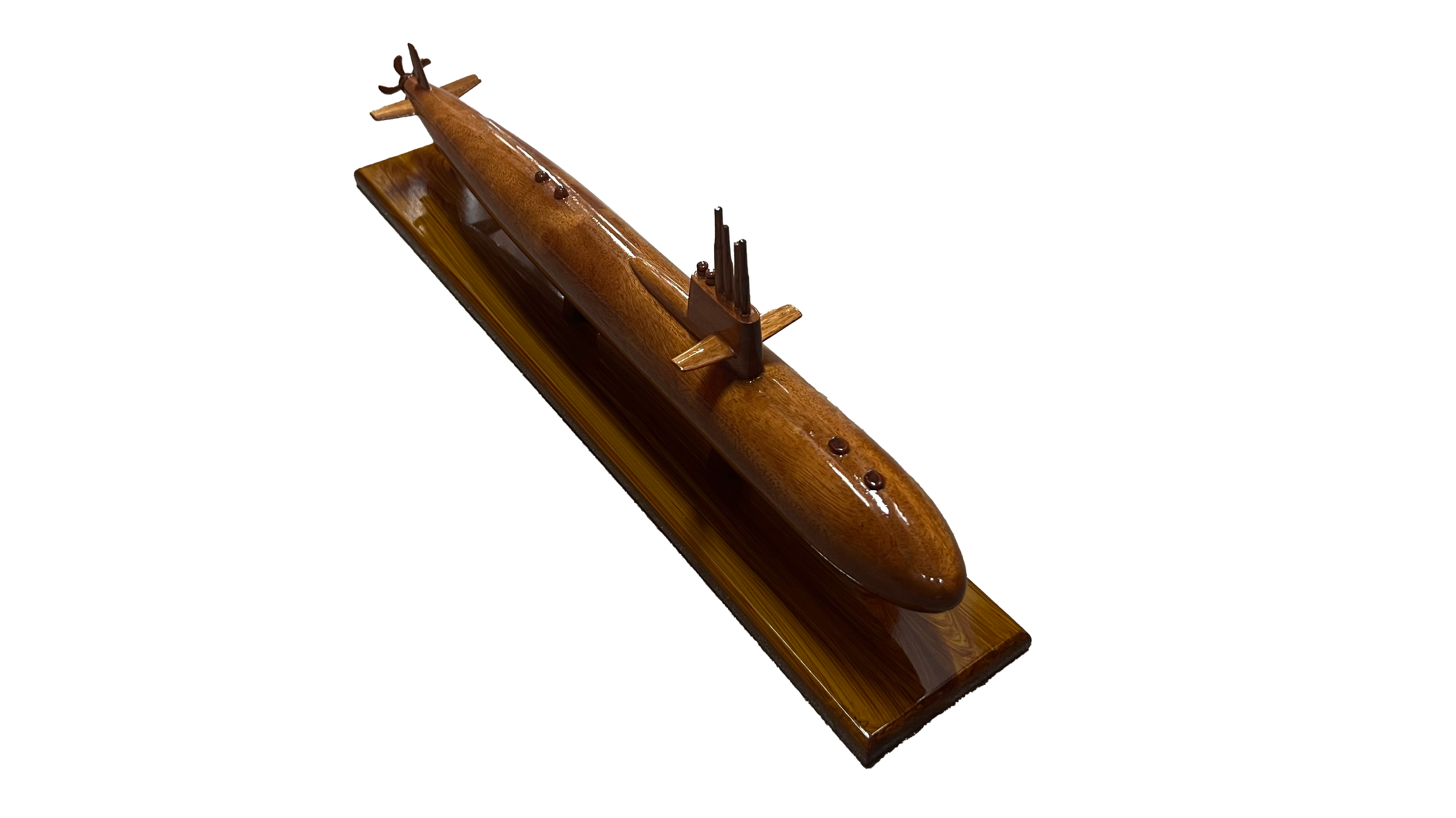 Skipjack Class Submarine Wood Desktop   Ships Sail boats & Subs Model