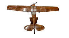 Load image into Gallery viewer, L19 Birddog Mahogany Wood Desktop Airplane Model