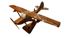Load image into Gallery viewer, L19 Birddog Mahogany Wood Desktop Airplane Model